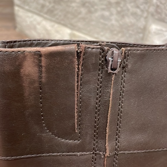 Ralph Lauren Sigrid Dark Brown Boots - Picture 6 of 8